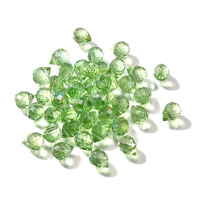 Transparent Glass Pendants GLAA-P070-A06-1