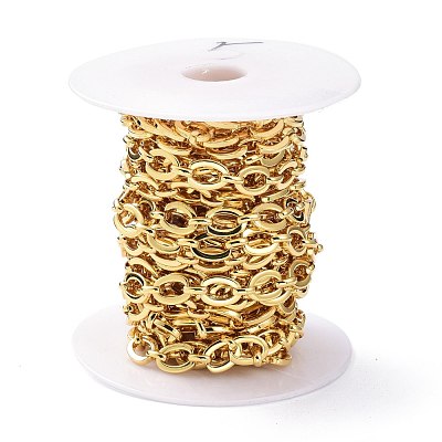 Brass Cable Chains CHC-D028-15G-1