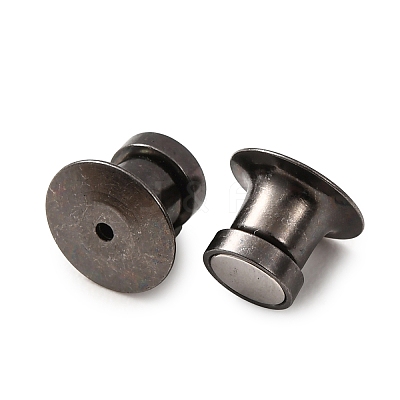Magnetic Alloy Secure Locking Pin Backs AL-B004-03B-A-1