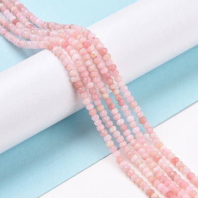 Natural Pink Opal Beads Strands G-E194-07-1