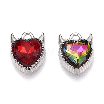 Rack Plating Alloy Pendants FIND-N005-20P-1