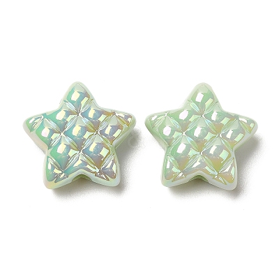Opaque Acrylic Waffle Beads MACR-D074-03F-1