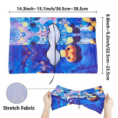 Polyester Book Covers OFST-WH0009-044-1