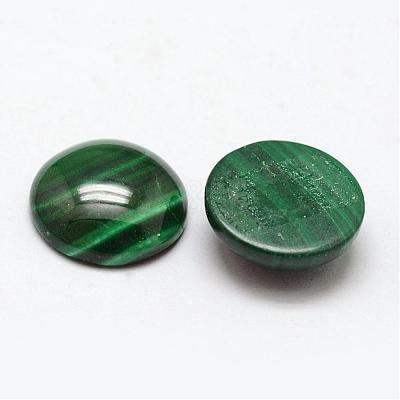 Natural Malachite Cabochons G-O146-03E-1