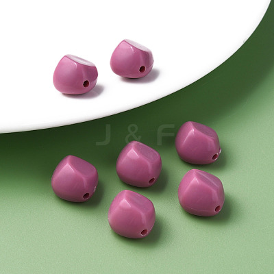 Opaque Acrylic Beads MACR-S373-137-A12-1