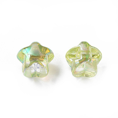 1-Hole Transparent Acrylic Buttons MACR-S373-129-C02-1