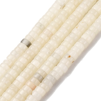 Natural White African Opal Beads Strands G-L624-I19-2x4mm-1