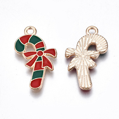Alloy Enamel Pendants ENAM-Q442-030-RS-1