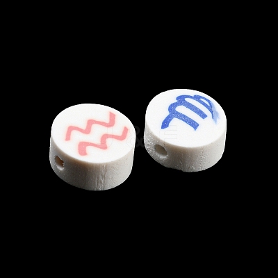 Handmade Polymer Clay Beads CLAY-E005-02-1