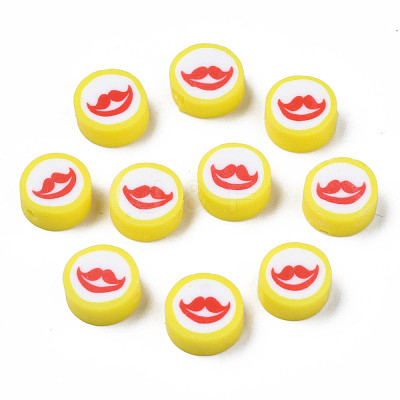 Handmade Polymer Clay Beads CLAY-N011-44A-09-1