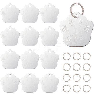 60Pcs 2 Style Aluminum Alloy Pendants ALUM-BC0001-63A-1