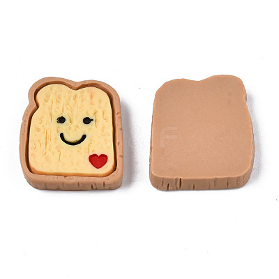 Opaque Resin Decoden Cabochons CRES-S307-049-1
