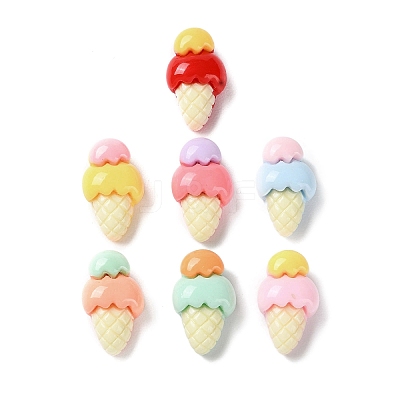 Opaque Resin Decoden Cabochons CRES-F030-01K-1