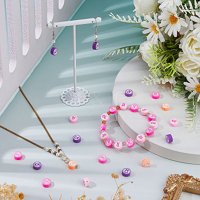 400Pcs 4 Styles Handmade Polymer Clay Beads CLAY-FH0001-28-1