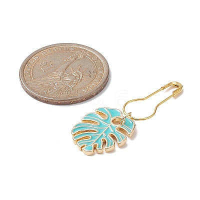 Alloy Enamel Pendant Decorations HJEW-JM00999-1