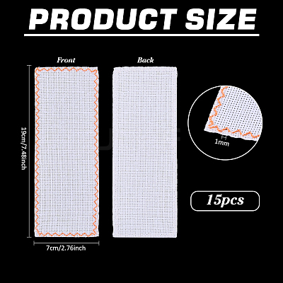Cotton Bookmarks for Cross Stitch Making DIY-WH0759-26C-1