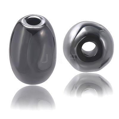 100Pcs Non-Magnetic Synthetic Hematite Beads G-BBC0001-56-1