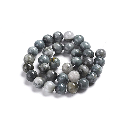 Natural Eagle Eye Beads Strands G-I281-02-4mm-1
