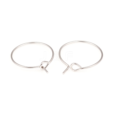 316L Surgical Stainless Steel Hoop Earring Findings STAS-G229-07P-01-1