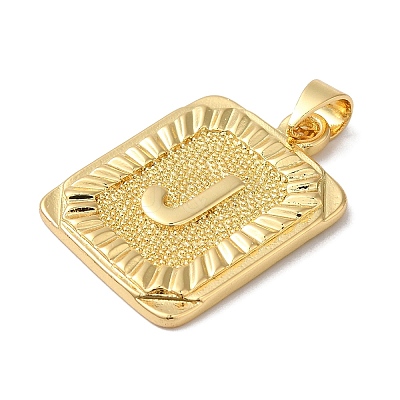 Rack Plating Brass Pendants KK-B092-42G-J-1