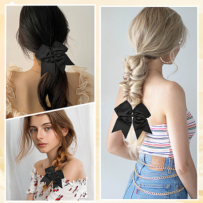 2Pcs Rubber Hair Ties MRMJ-SC0001-49B-1
