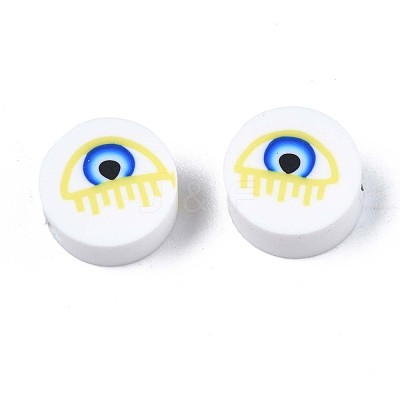 Handmade Polymer Clay Beads X-CLAY-N007-004-1