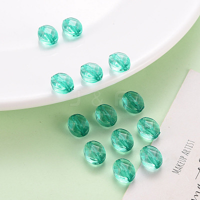 Transparent Acrylic Beads TACR-S154-18A-68-1