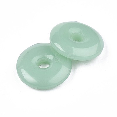 Transparent Spray Painted Glass Beads GLAA-S054-34B-B02-1