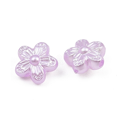 Imitation Pearl Acrylic Beads AC-CBAAA05-06B-1