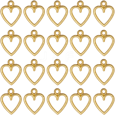 100Pcs Tibetan Style Alloy Charms FIND-SC0012-39G-1