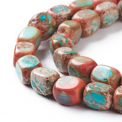 Natural Regalite/Imperial Jasper/Sea Sediment Jasper Beads Strands X-G-Z008-01D-1