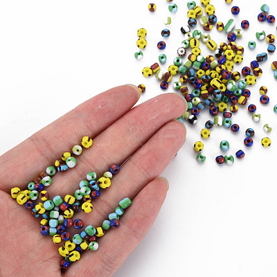 6/0 Opaque Glass Seed Beads SEED-T006-01C-A-1