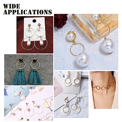 200Pcs 20 Style Brass Linking Rings KK-CA0003-54-1