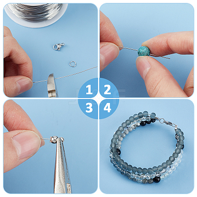 DIY Beading Jewelry Making Finding Kit DIY-BC0012-54A-1