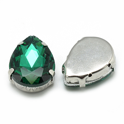 Sew on Rhinestone RGLA-T035-10x14mm-16-1