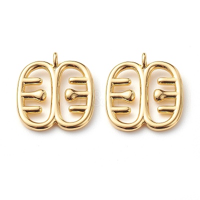 Brass Pendants KK-J278-05G-1