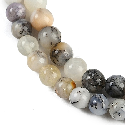 Natural White African Opal Beads Strands G-H062-A06-05-1