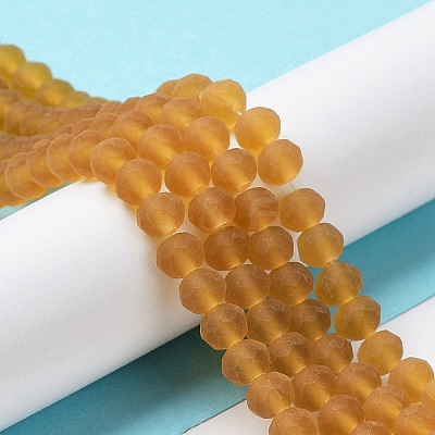 Transparent Glass Beads Strands X1-EGLA-A034-T4mm-MD04-1