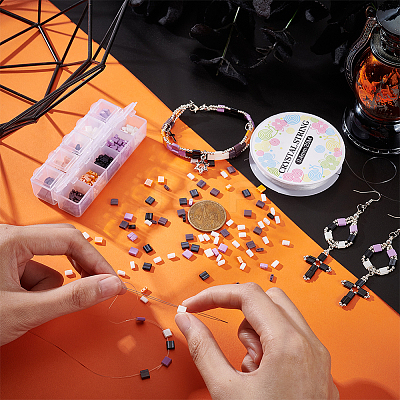 DIY Halloween Tile Bracelet Making Kit DIY-NB0008-72-1