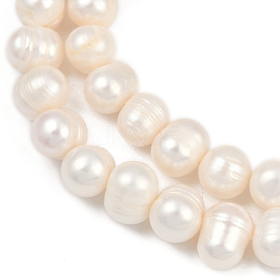 Natural Cultured Freshwater Pearl Beads Strands PEAR-I007-07Z-09C-1
