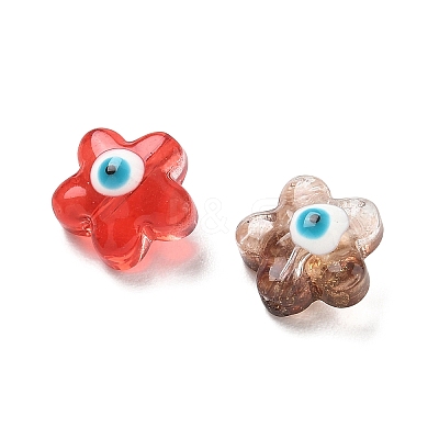 Handmade Evil Eye Lampwork Beads LA-CBAAB97-01A-1
