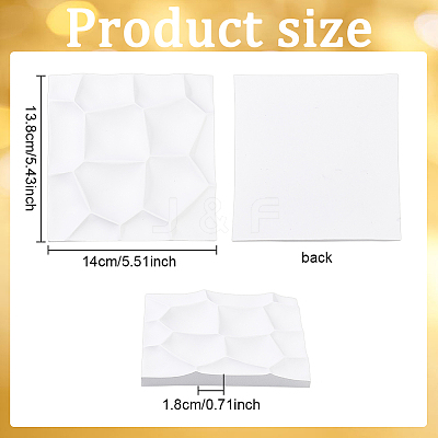 Gesso Finger Ring Display Stands ODIS-WH0029-41-1