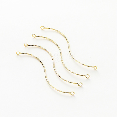Brass Connector Charms LS-KK-WH0066-15C-01-1