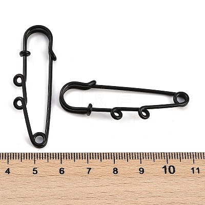 Ion Plating(IP) 304 Stainless Steel Safety Pins Brooch Findings STAS-K252-05A-EB-1
