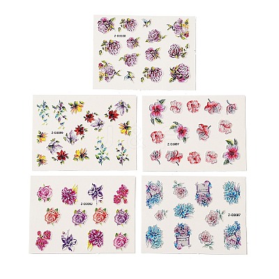 Nail Art Water Transfer Sticker MRMJ-S008-071-M-1
