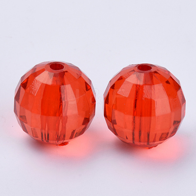 Transparent Acrylic Beads TACR-Q254-22mm-V12-1