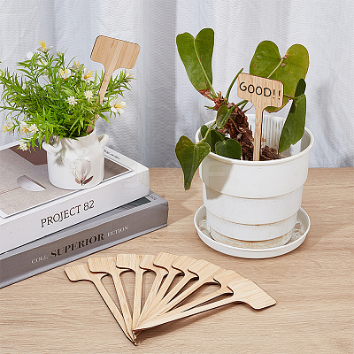 50Pcs Bamboo Plant Labels FIND-BC0014-50-1