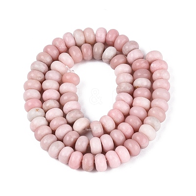 Natural Pink Opal Beads Strands G-N367-02A-02-1