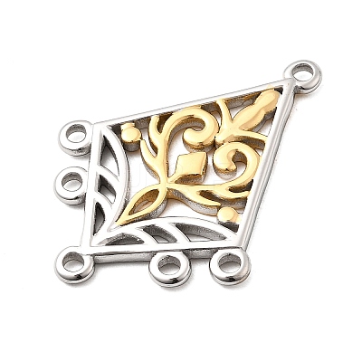 Ion Plating(IP) 304 Stainless Steel Chandelier Component Links STAS-Q350-13GP-1