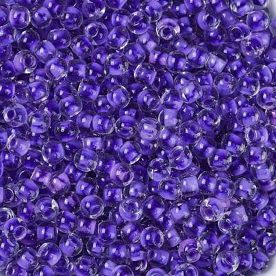 Transparent Inside Colours Glass Seed Beads X1-SEED-A032-04A-1
